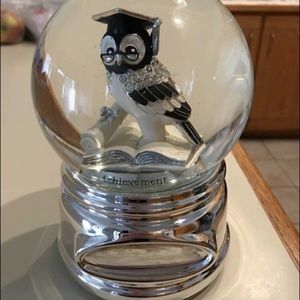 Things Remembered Graduation Owl Snow Globe